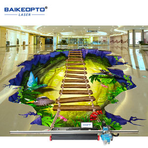 Imprimante au sol Imprimante 3D automatique Machine de peinture à jet d'encre verticale Imprimante à encre murale UV 5D pour le sol - Product Image 4