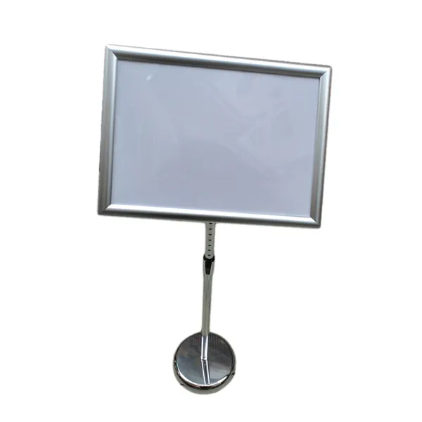 Outdoor Poster Display Stand Picture Snap Frame Floor Stand