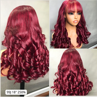 Perruques en cheveux humains brésiliens, boucles œuf, dentelle frontale 13x4, sans colle, pré-épilées, prêtes à porter, cuticules alignées, cheveux bruts