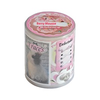 Ruban adhésif décoratif imperméable en acrylique activé par l'eau, motifs chat mignon, dessert, floral, écouteurs, nœuds, design pastel Kawaii, pour journalisation