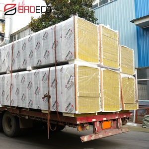 Painel de Lã de Rocha Sandwich para Parede e Telhado: Painéis de 30mm-150mm Coloridos, Isolamento à Prova de Fogo, Preço por Metro - Product Image 4