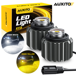 หลอดไฟตัดหมอก LED สำหรับรถยนต์ AUXITO รุ่น L1B สีขาว/เหลืองอำพัน สองสี 6500K 3000K ระบบ Canbus สำหรับรถยนต์ TOYOTA - Product Image 1