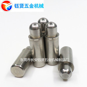 Stainless Steel Spring Plunger D8 16 25 Nonstandard Screw Cylindrical Head Press Fit Locating Pin - Product Image 3