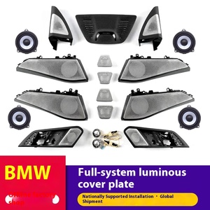 New 5 Series 3 X5/X7 Audio Cover With 12V <b>LED</b> Running Light Luminous Retrofit Cars for G05/G07/G12 <b>Speaker</b> Audio Cover for X - Product Image 4