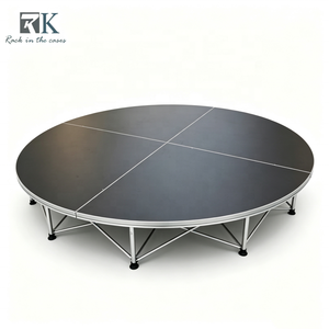 Factory Price Smart Stage Platform Aluminum Stage Platform Modular Stage <b>Kit</b> Mobile Stage Equipment System for Event Wedding - Product Image 1