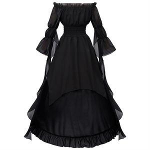 Abito Lungo da Donna Stile Medievale e Fiabesco per Esposizioni Rinascimentali - Product Image 2