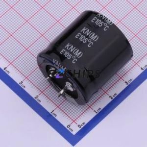 Condensateur électrolytique en aluminium à encliquetage KN221M45030*30A, composant traversant (THT), D30xL30mm 220uF 20% 450V 10mm - Product Image 2