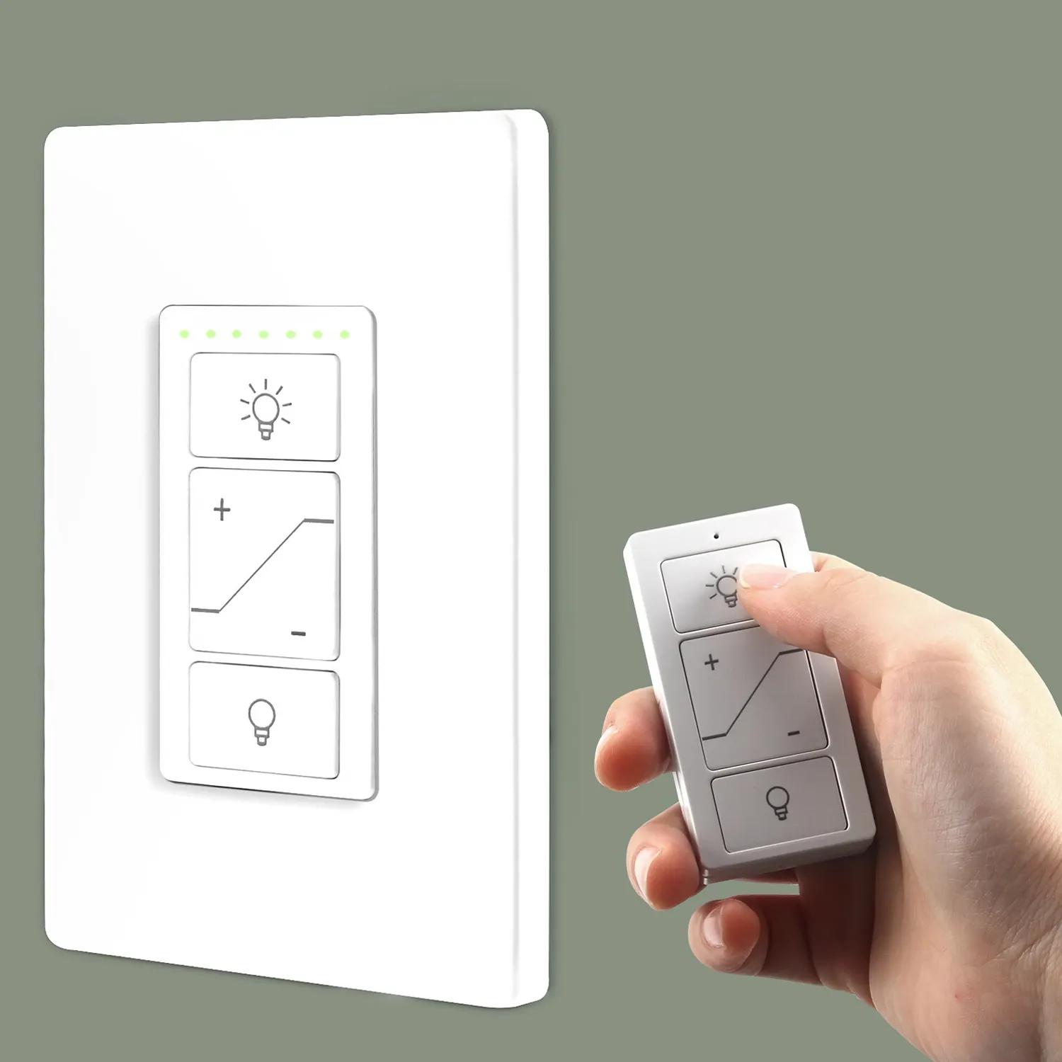 US OEM/ODM с Alexa и Google Assistant Smart BLE Dimmer Switch мобильный пульт дистанционного управления/кнопка синхронизации Dimmer Switch