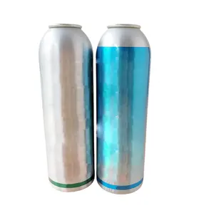 Kunden spezifische Produktion und Verkauf von tragbaren verdickten Hochdruck-Aluminium-Sauerstoff flaschen mit einem Durchmesser von 53x165mm.