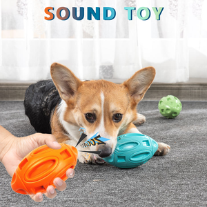 Toptan Aggressive yıkılmaz kauçuk köpek topu Squeaky Chew oyuncak agresif <span class=keywords><strong>Chewers</strong></span> için çevre dostu - Product Image 5