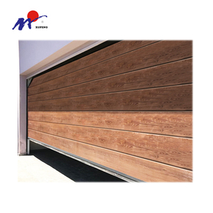 <span class=keywords><strong>Porte</strong></span> <span class=keywords><strong>de</strong></span> <span class=keywords><strong>Garage</strong></span> en bois moderne avec fenêtre, Simple, Standard, solide, panneau industriel <span class=keywords><strong>de</strong></span> sécurité sectionnel - Product Image 1