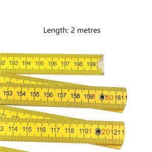 Gấp gỗ Quy Tắc 2 mét có thể gập lại cai trị đo thanh - Product Image 3