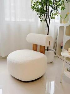 Modern One-Seater <b>Bean</b> <b>Bag</b> Tatami Fabric Upholstered for Bedroom Balcony <b>Garden</b> Lazy Days-Versatile Design - Product Image 4