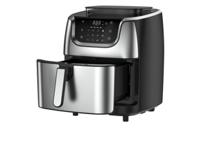 Friteuse à air <span class=keywords><strong>Careline</strong></span> 7L avec contrôle de la température, cuisson facile et saine, friteuse à air numérique intelligente avec vapeur - Product Image 3