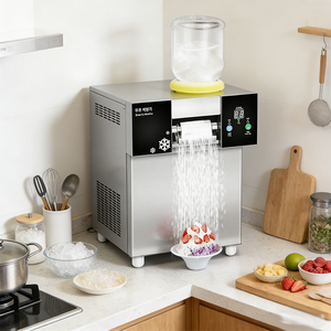 ME QDMECH Machine à glace pilée commerciale, machine à slush, machine à smoothie, machine à glace pilée, machine à neige pilée - Product Image 1