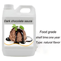 Bahan makanan saus cokelat tua murni rasa coklat jam coklat tua