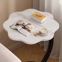 Table basse en bois simple personnalisable, table d'appoint convertible pour petits appartements, chambres à coucher, salon, petits espaces