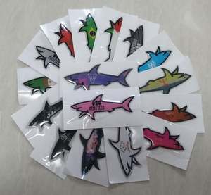 สติกเกอร์ตกแต่ง 3 มิติ กันน้ำ Paul Et Shark ดีไซน์ทันสมัย สำหรับตกแต่งมือถือ กระเป๋าเดินทาง แท็บเล็ต และตู้เย็น - Product Image 1
