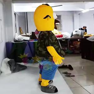 Guangzhou fábrica personalizada de dibujos animados <span class=keywords><strong>Simpson</strong></span> mascota <span class=keywords><strong>disfraz</strong></span> interesante <span class=keywords><strong>Simpson</strong></span> mascota gran evento adulto fiesta <span class=keywords><strong>disfraz</strong></span> - Product Image 5