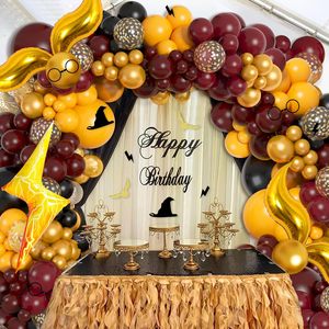 Kit <span class=keywords><strong>de</strong></span> Guirnalda <span class=keywords><strong>de</strong></span> Globos Mágicos <span class=keywords><strong>para</strong></span> Fiestas Escolares con Globo <span class=keywords><strong>de</strong></span> Papel <span class=keywords><strong>de</strong></span> Aluminio con Diseño <span class=keywords><strong>de</strong></span> Sombrero <span class=keywords><strong>de</strong></span> Snitch <span class=keywords><strong>para</strong></span> <span class=keywords><strong>Cumpleaños</strong></span> con Temática Mágica - Product Image 1