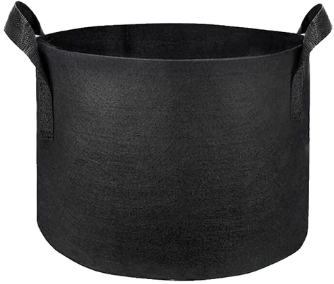 5-Pack 5 Gallon Planting Bags with Handles for Vegetable Flower Felt Plant Container Aeration Fabric Grow Pots