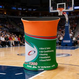 Comptoir <span class=keywords><strong>d</strong></span>'<span class=keywords><strong>accueil</strong></span> portable pour salon professionnel, design pliable, aluminium écologique, montage rapide pour stands promotionnels - Product Image 1