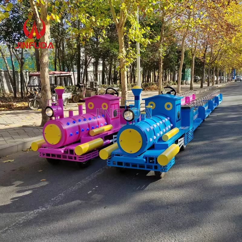 Scenic Trackless Electric Sightseeing Train Small