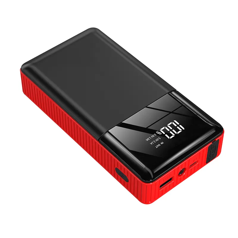 4 In 1 Functions 3000 AMP Portable Booster Multi-Function Car Battery Jump Starter With Air Compressor