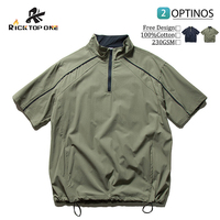Veste coupe-vent RUIKE personnalisée à fermeture éclair – Fabricant de blousons bomber universitaires imperméables surdimensionnés avec logo, faible MOQ, vêtements d'extérieur à fermeture éclair, softshell