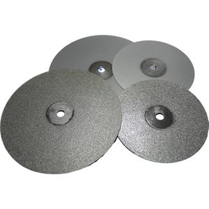 Disque de meulage plat en diamant électrolytique pour machine de découpe et de polissage de pierres précieuses - Product Image 3