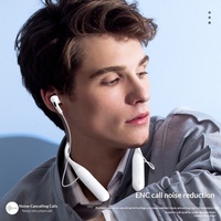 2026 New Comfort-01 Wireless Neckband untuk Earphone 5.3 Desain In-Ear Tahan Air Pengisian Daya Tipe-C untuk Olahraga