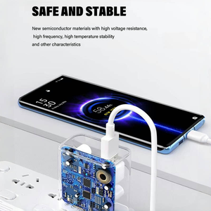 <span class=keywords><strong>Caricabatterie</strong></span> da Viaggio Universale GaN USB-C PD, Caricatore Rapido Tipo C 67W 120W EU per Telefoni Cellulari Xiaomi <span class=keywords><strong>Samsung</strong></span> - Product Image 4