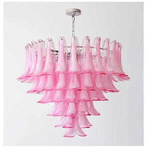 Lámpara Colgante de Cristal de <span class=keywords><strong>Murano</strong></span> Francés Nanyang Vintage para Sala de Estar, Lámpara de Cristal de Lujo para Escalera de Villa Vintage - Product Image 3