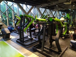 Machine à ramer professionnelle pour salle de sport commerciale <span class=keywords><strong>Yongwang</strong></span> YW-1904 en acier pour exercices des bras - Product Image 5