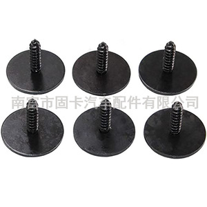 J60 Universal Car Bumper Mudguard <b>Clips</b> Screw Base Nylon Fasteners For Mercedes Benz Auto Repair Parts - Product Image 1