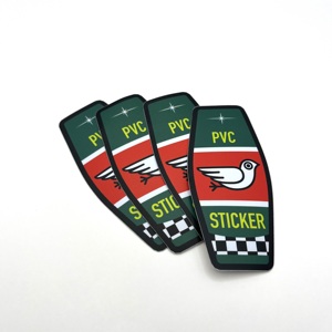 Premium Outdoor Use Durable Waterproof PVC Transparent Die Cut <b>Stickers</b> Cartoon Design for Packaging Labels - Product Image 1