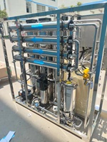 Osmose inverse 1000L/H RO purification d'eau potable sachet production d'eau production d'eau pure machine de fabrication remplissage sacs