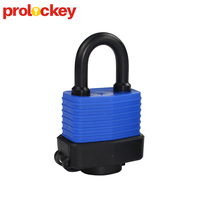 Manille En Acier trempé Stratifié Imperméable de Sécurité Cadenas verrouiller avec la Couverture DE PVC
