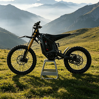 Moto électrique pour adultes Arctic Leopard Clouded XE PRO R, autonomie maximale de 150 km, vitesse maximale de 101 km/h