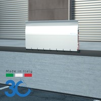 TM PEDANE Rampa Manual Fija CR60B de Aleación de Aluminio 2000x600mm, Capacidad de Carga 4000kg, Nivelador de Muelle Antioxidante 40kg