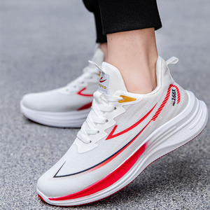 Nouvelle Arrivée Chaussures de Course Cloud Ultra-Légères Respirantes Imperméables Antidérapantes à Amorti Souple et Lacets Style Étudiant - Product Image 2