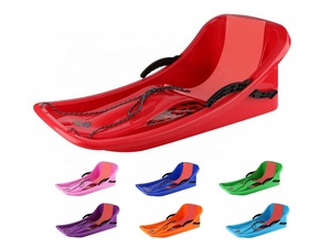 Traîneau à neige épais en <span class=keywords><strong>plastique</strong></span> à dossier haut, <span class=keywords><strong>luge</strong></span> de Snowboard - Product Image 2