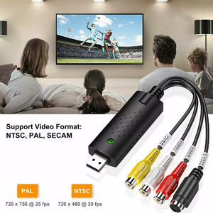 Adaptador <span class=keywords><strong>de</strong></span> Captura <span class=keywords><strong>de</strong></span> Audio y Video USB 2.0, Convertidor <span class=keywords><strong>de</strong></span> VHS a DVD para Videoconferencias, Captura <span class=keywords><strong>de</strong></span> Juegos Retro - Product Image 6