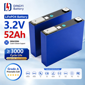 เซลล์แบตเตอรี่ Lifepo4 100AH 9โวลต์6000 + รอบ3.2V ah ทรงปริซึมเกรด A + lfpcell สำหรับ <span class=keywords><strong>Po4</strong></span>ชีวิตเซลล์3.2V - Product Image 2