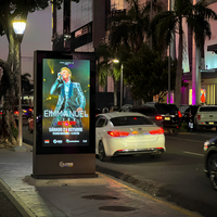 Tótem Digital Interactivo 4K Personalizado con Pantalla Táctil para Exteriores, Quiosco con SDK para Tiendas Minoristas, Elevadores, Soporte de Suelo de Alto Brillo