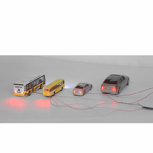 Modelo de Coche Miniatura Hecho a Mano, Luminoso, de Plástico, para Construcción, Tren, Mesa de Arena, Micropaisaje, Escena, 3V, Categoría de Producto - Product Image 5