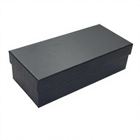 Étui à lunettes en cuir personnalisable avec logo, pochette de rangement noire pour lunettes