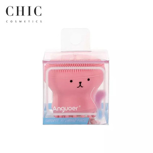 2024 dibujos animados de alta calidad pulpo hogar Spa exfoliante corporal limpieza belleza baño Etiqueta Privada Facial silicona bebé champú OEM cepillo - Product Image 1