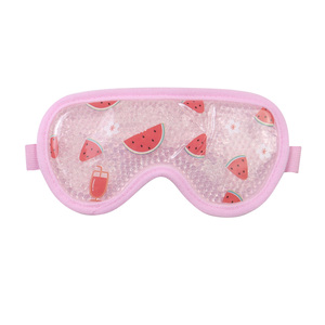 Mascarilla Ocular Fría/Caliente Personalizable al por Mayor OEM con Cuentas de Gel de PVC para Masaje, Alivio de la Fatiga Ocular y el Estrés, Salud - Product Image 3