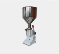 Machine de remplissage manuelle à double usage A-03 pour pâte liquide, miel, jus, gel, shampoing, désinfectant pour les mains, vernis à ongles